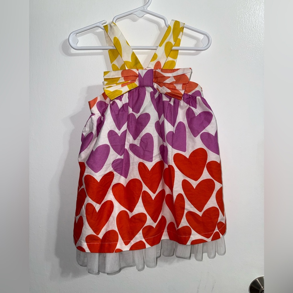fábula Farm Rio Kids Heart Dress Size 18 months $175